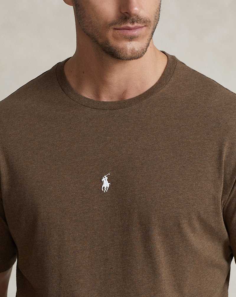 Ropa De Casa Ralph Lauren Jersey Crewneck Hombre Cedar Heather | MQPHZFS-98 - vista 5