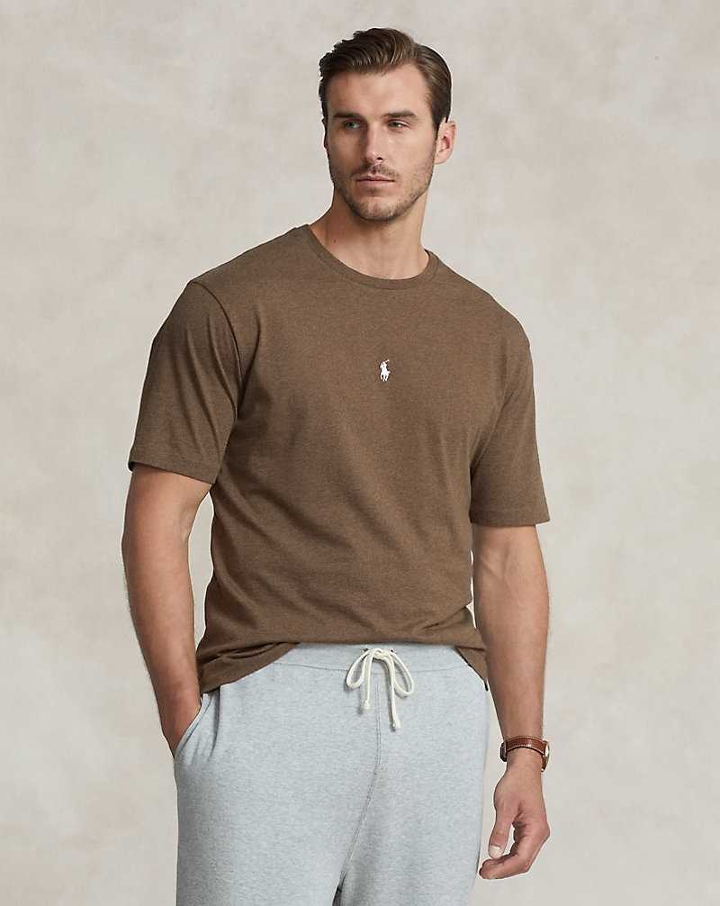 Ropa De Casa Ralph Lauren Jersey Crewneck Hombre Cedar Heather | MQPHZFS-98 - vista 1