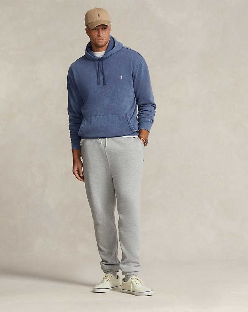 Ropa De Casa Ralph Lauren Loopback Fleece Hombre Azul Marino Claro | FDSGRYZ-96 - vista 3