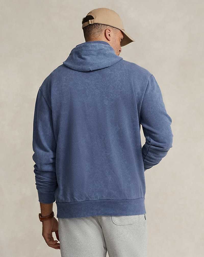 Ropa De Casa Ralph Lauren Loopback Fleece Hombre Azul Marino Claro | FDSGRYZ-96 - vista 4