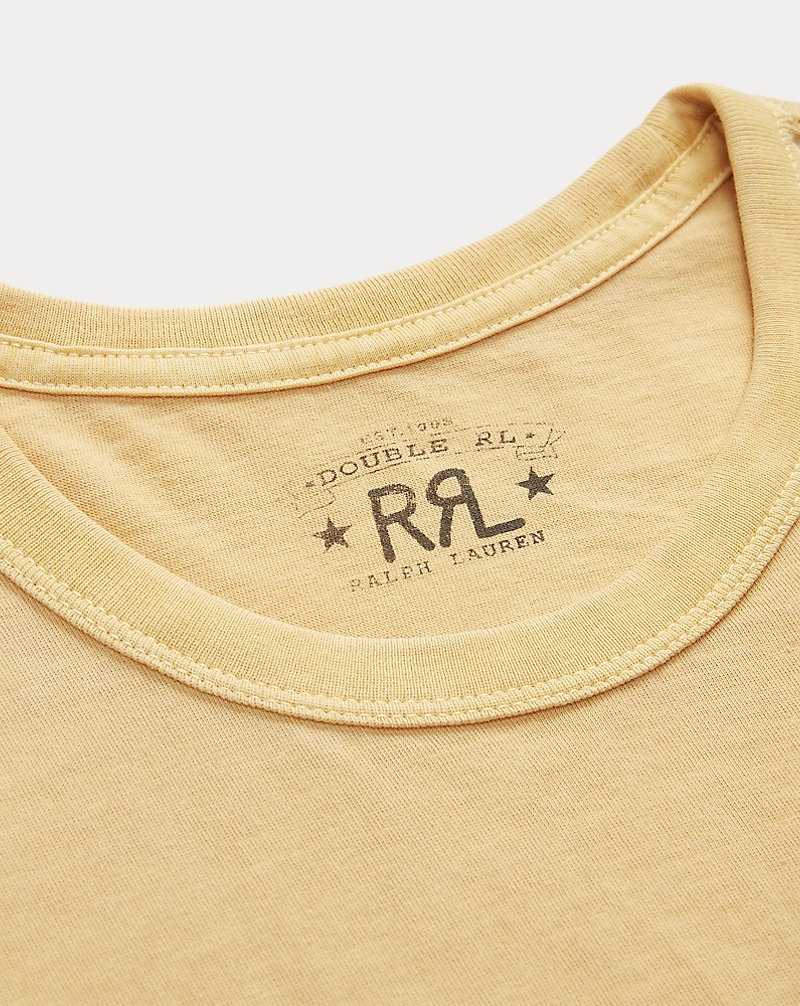 Ropa De Casa Ralph Lauren RRL Ranch Logo Hombre Amarillos | DCIOGVM-26 - vista 3