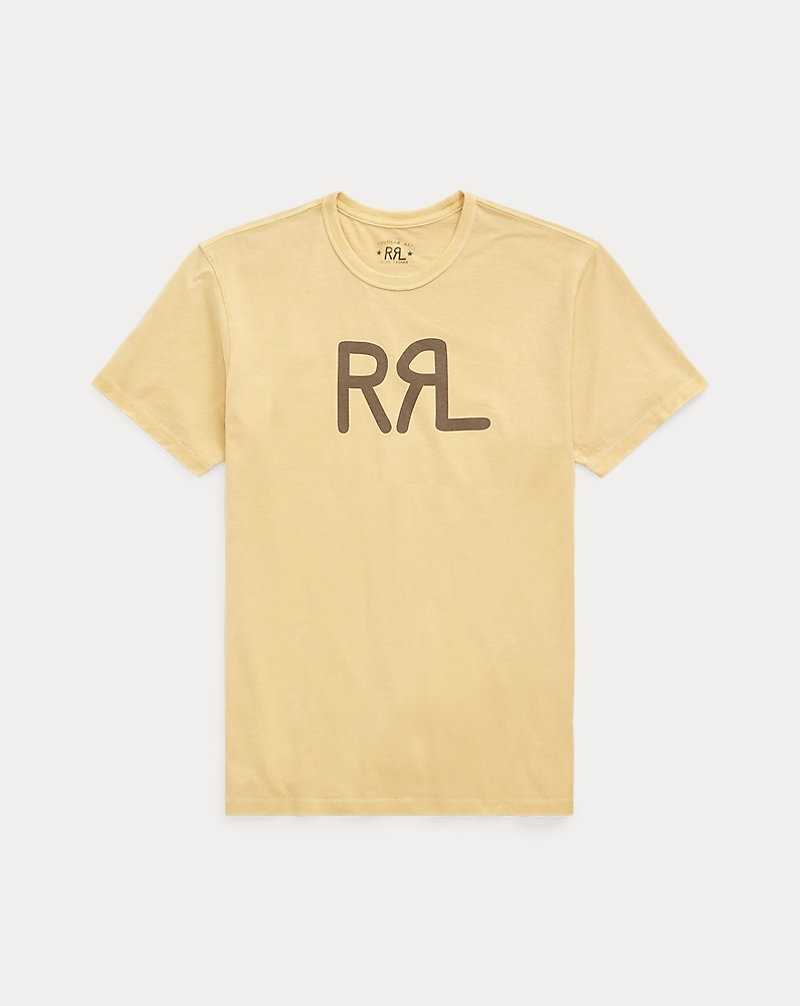 Ropa De Casa Ralph Lauren RRL Ranch Logo Hombre Amarillos | DCIOGVM-26 - vista 1