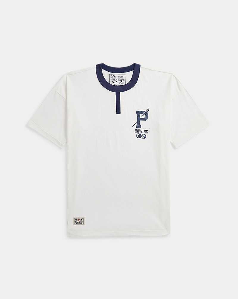 Ropa De Casa Ralph Lauren Vintage Fit Jersey Graphic Hombre Blancos | WPNJYOG-90 - vista 2