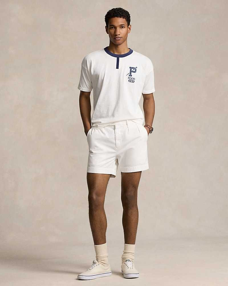 Ropa De Casa Ralph Lauren Vintage Fit Jersey Graphic Hombre Blancos | WPNJYOG-90 - vista 3