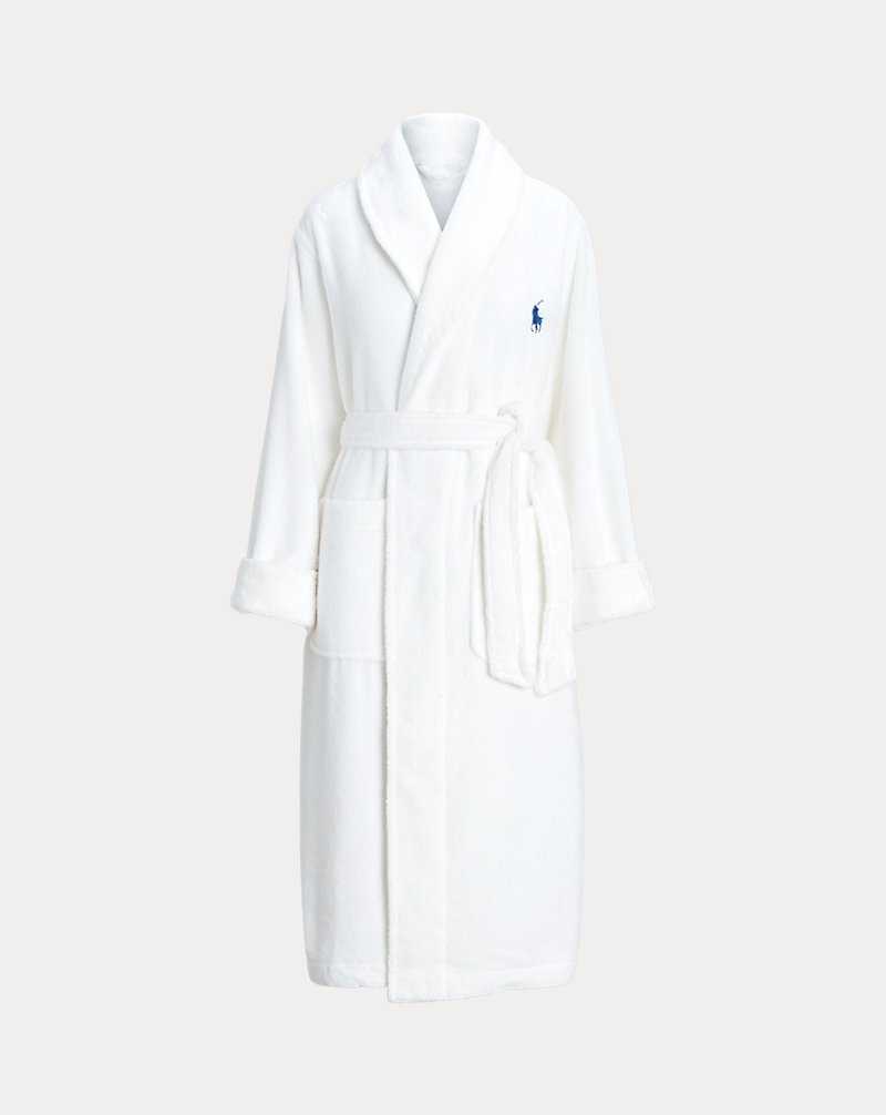 Ropa De Dormir Ralph Lauren Bear Robe Mujer Blancos | AOPLHGD-46 - vista 2