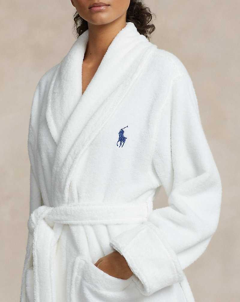 Ropa De Dormir Ralph Lauren Bear Robe Mujer Blancos | AOPLHGD-46 - vista 5