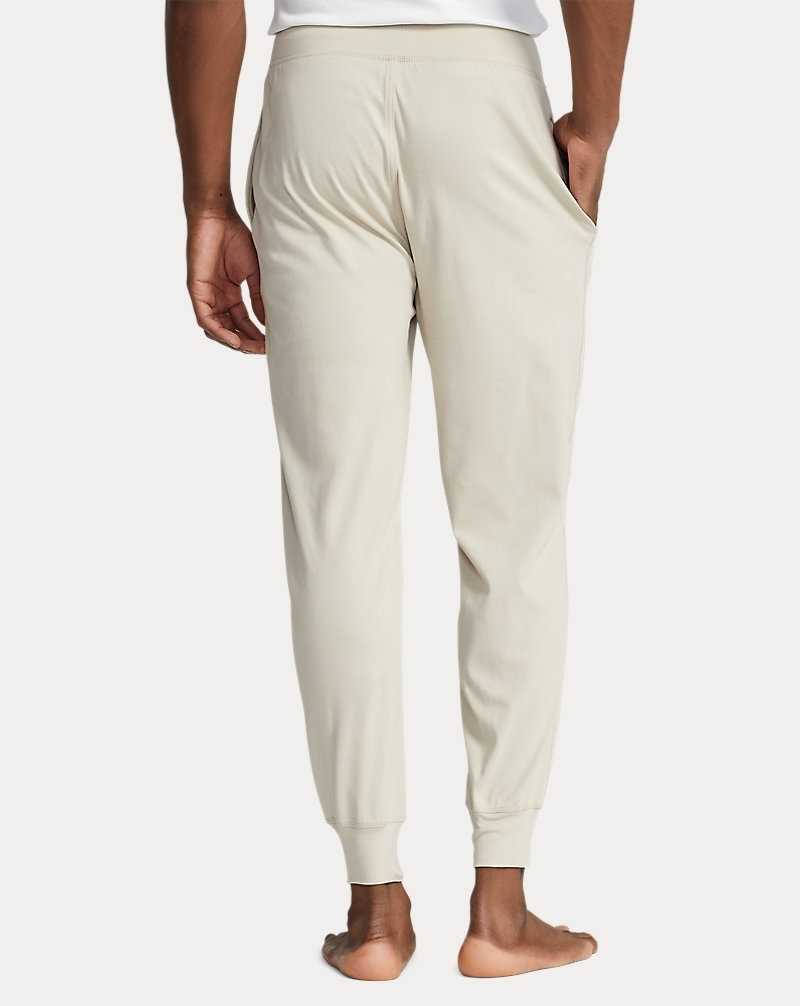 Ropa De Dormir Ralph Lauren Cotton Interlock Sleep Jogger Hombre Grises | BJRECGM-75 - vista 4