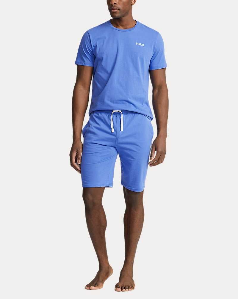 Ropa De Dormir Ralph Lauren Cotton Jersey Sleep Hombre Azules | QWEDCTH-27 - vista 3