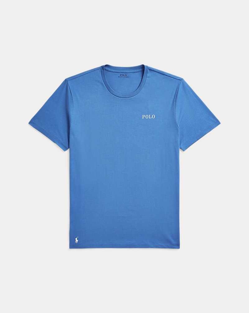Ropa De Dormir Ralph Lauren Cotton Jersey Sleep Hombre Azules | QWEDCTH-27 - vista 1