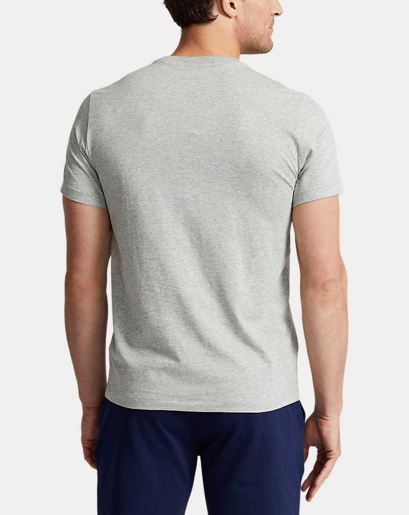 Ropa De Dormir Ralph Lauren Cotton Jersey Sleep Hombre Andover Heather | TZXDICJ-50 - vista 4
