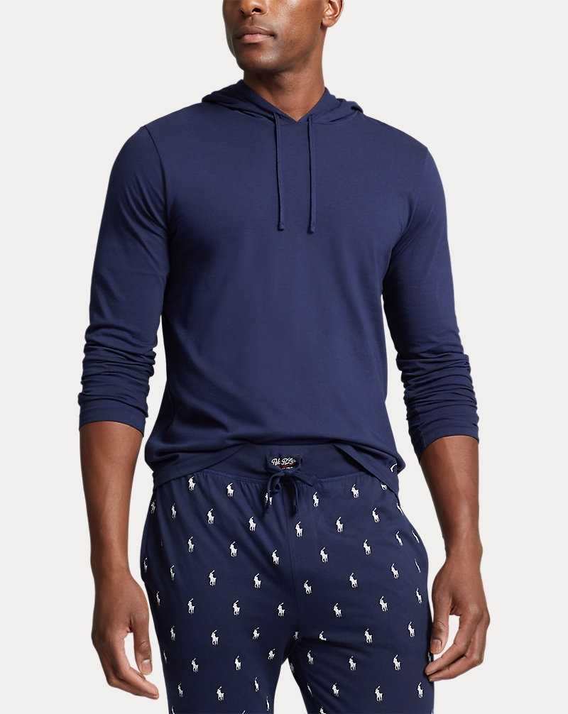 Ropa De Dormir Ralph Lauren Cotton Jersey Sleep Hombre Azul Marino | TWJGELR-51 - vista 3