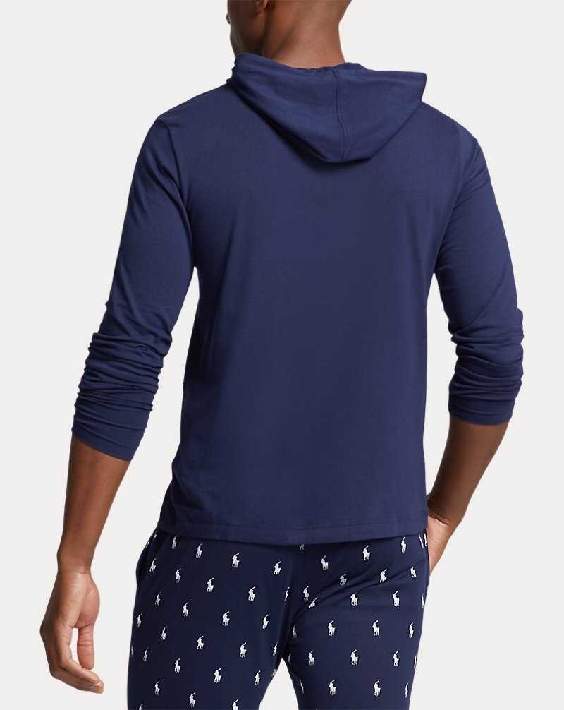 Ropa De Dormir Ralph Lauren Cotton Jersey Sleep Hombre Azul Marino | TWJGELR-51 - vista 4