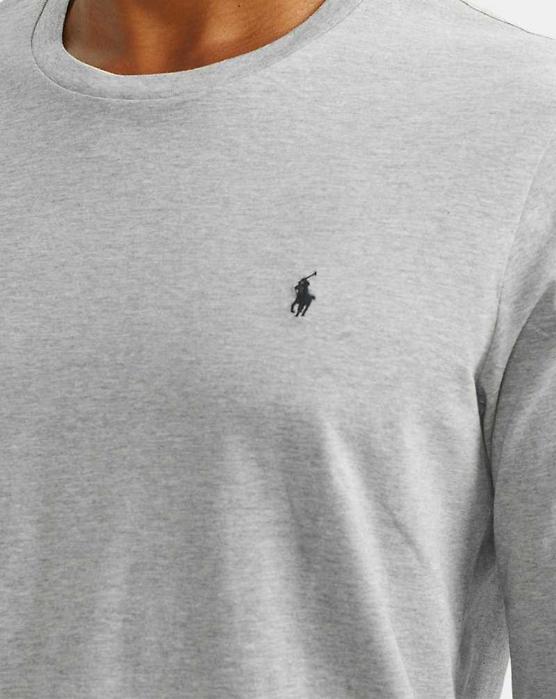 Ropa De Dormir Ralph Lauren Cotton Jersey Sleep Hombre Andover Heather | AFXHSQG-47 - vista 4