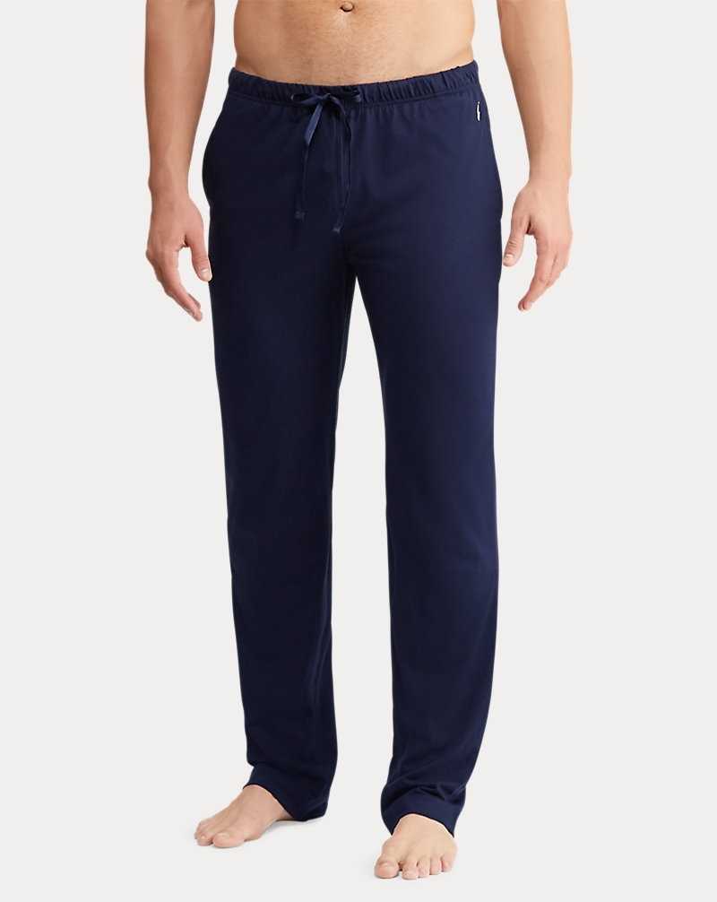 Ropa De Dormir Ralph Lauren Cotton Jersey Pyjama Hombre Azul Marino | SXMQEAH-41 - vista 2