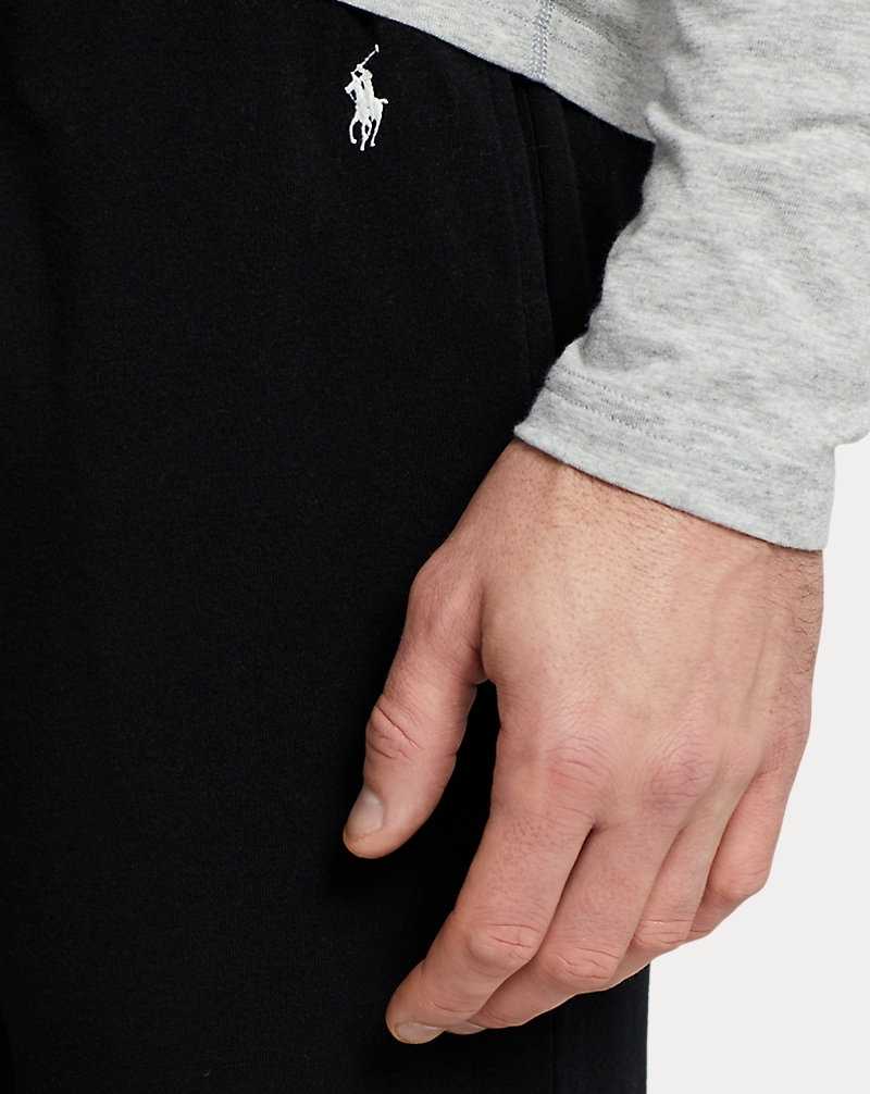Ropa De Dormir Ralph Lauren French Terry Sleep Jogger Hombre Negros | OPRIVCX-78 - vista 5