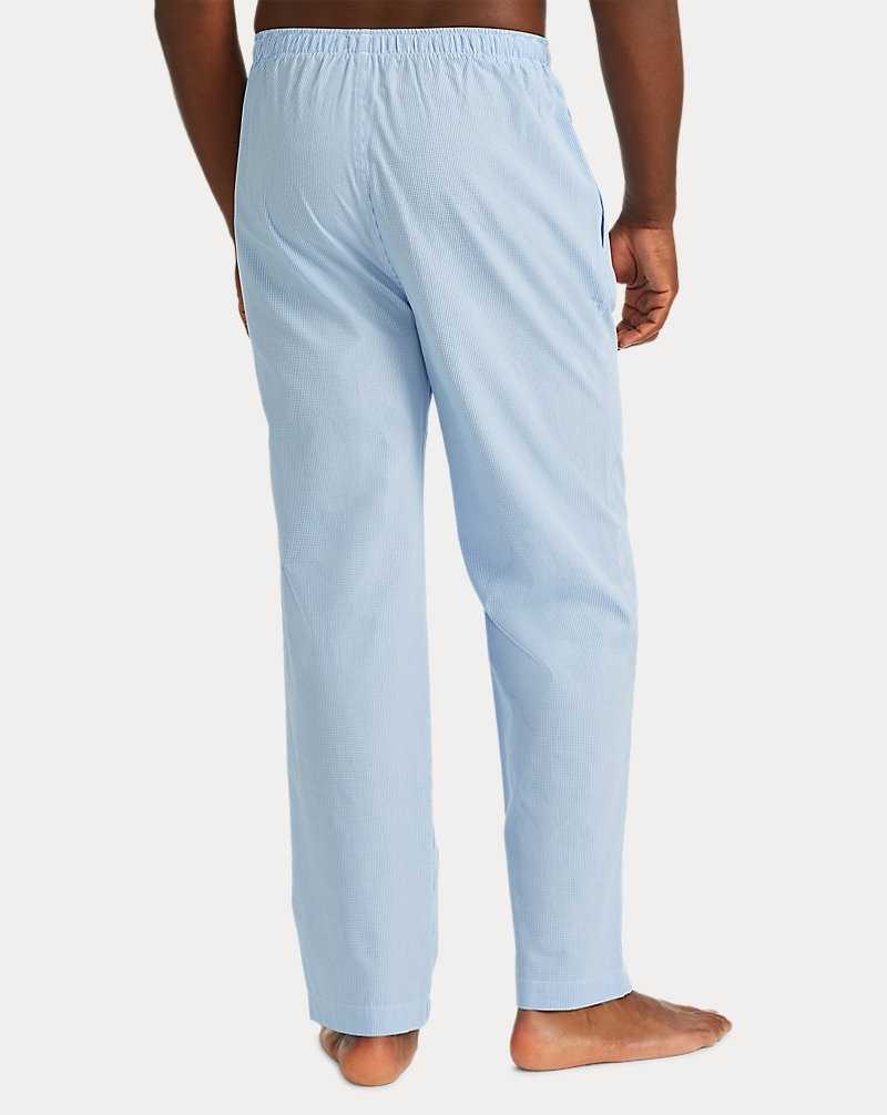 Ropa De Dormir Ralph Lauren Gingham Cotton Sleep Hombre Azules | LAHPJEQ-81 - vista 3