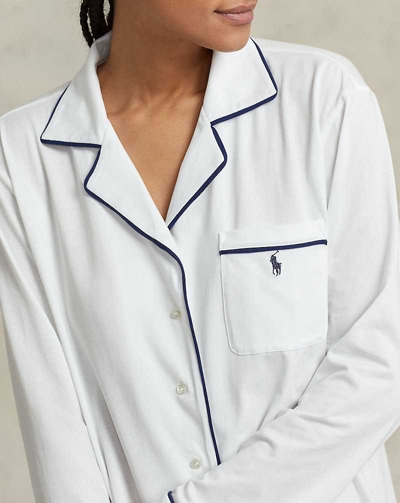 Ropa De Dormir Ralph Lauren Jersey Sleep Mujer | JYONPUQ-61 - vista 5