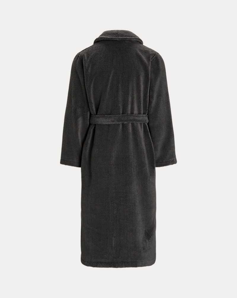 Ropa De Dormir Ralph Lauren Shawl-Collar Terry Robe Hombre Azules | SDEJKOW-10 - vista 2
