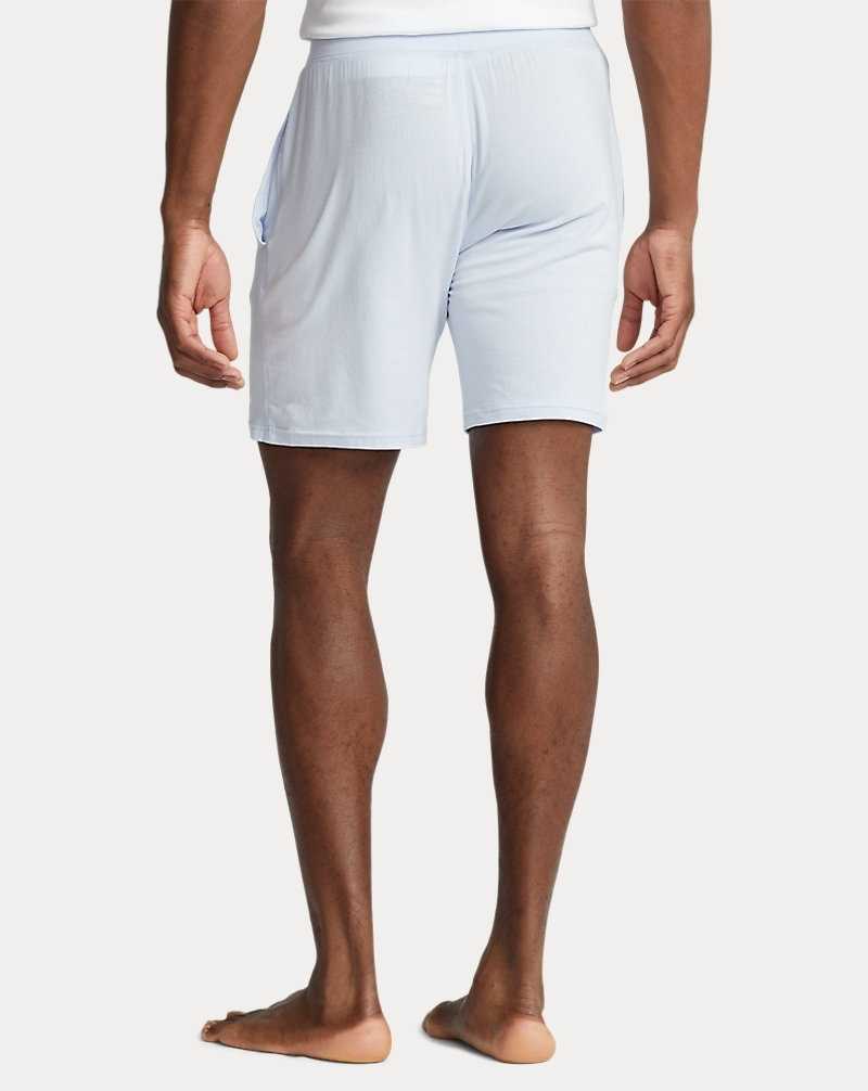 Ropa De Dormir Ralph Lauren Slim Washed Jersey Sleep Hombre Azules | DEOPNBG-48 - vista 4
