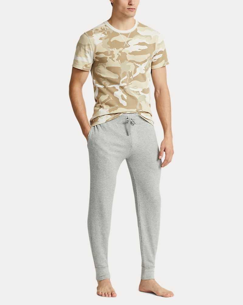 Ropa De Dormir Ralph Lauren Waffle-Knit Sleep Jogger Hombre Andover Heather | BPQTYUX-01 - vista 2