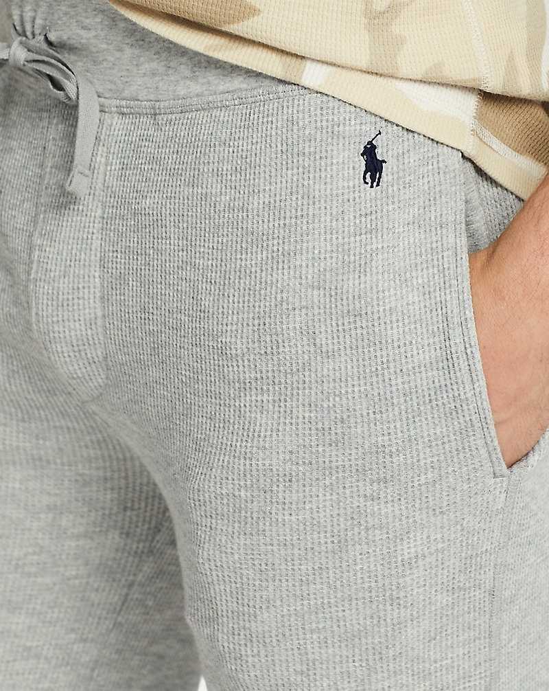 Ropa De Dormir Ralph Lauren Waffle-Knit Sleep Jogger Hombre Andover Heather | BPQTYUX-01 - vista 5