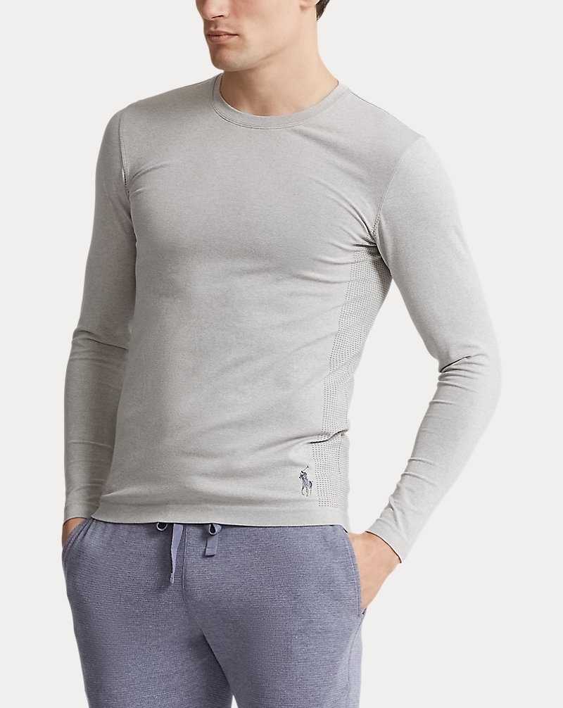Ropa De Dormir Ralph Lauren Wicking Stretch Crewneck Undershirt Hombre Azules | XZDHKWG-93 - vista 3