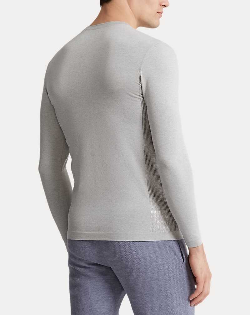 Ropa De Dormir Ralph Lauren Wicking Stretch Crewneck Undershirt Hombre Azules | XZDHKWG-93 - vista 4