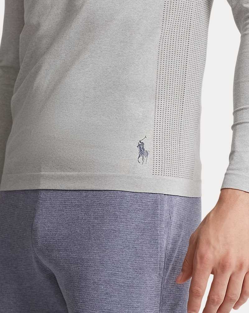 Ropa De Dormir Ralph Lauren Wicking Stretch Crewneck Undershirt Hombre Azules | XZDHKWG-93 - vista 5