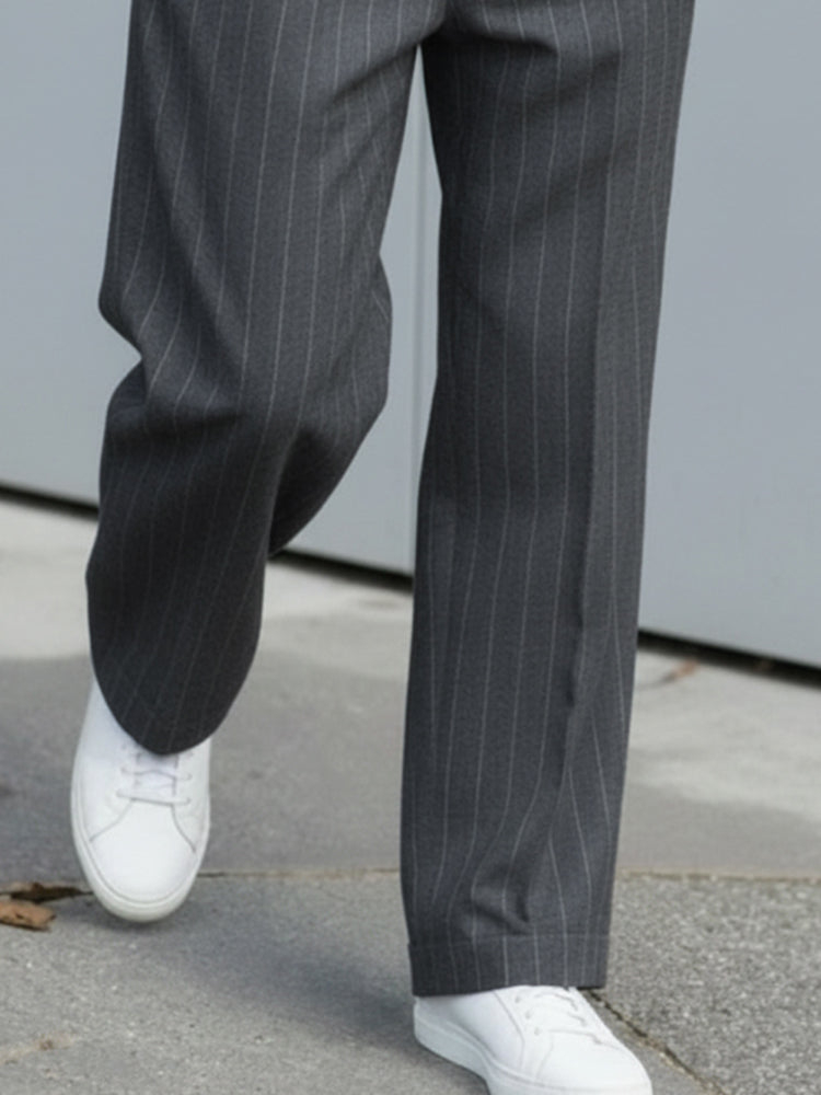 Pantalón casual Pleated Pinrayas