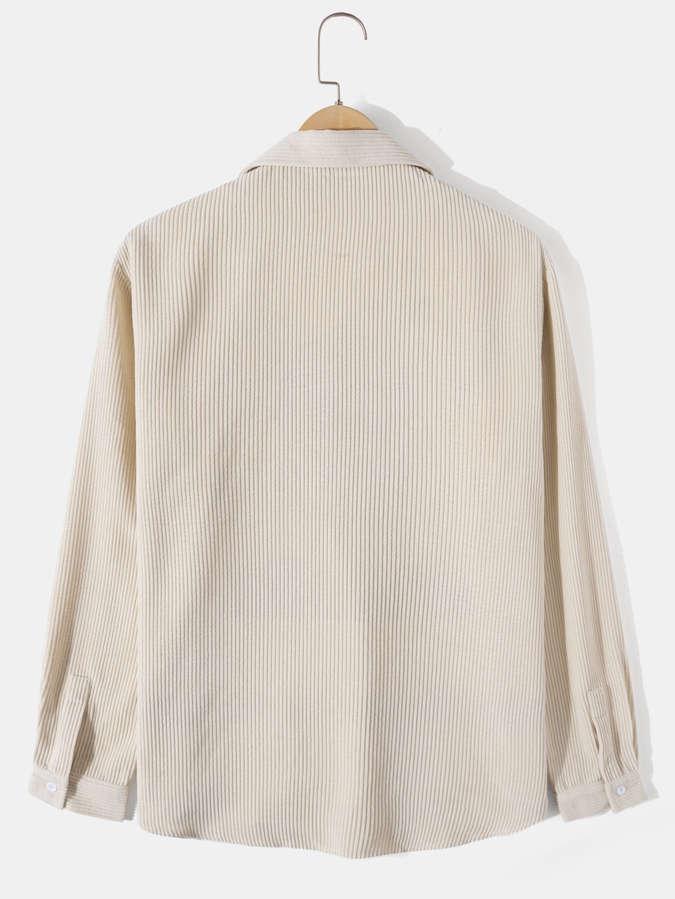 Camisa de manga larga Corduroy Revere Collar