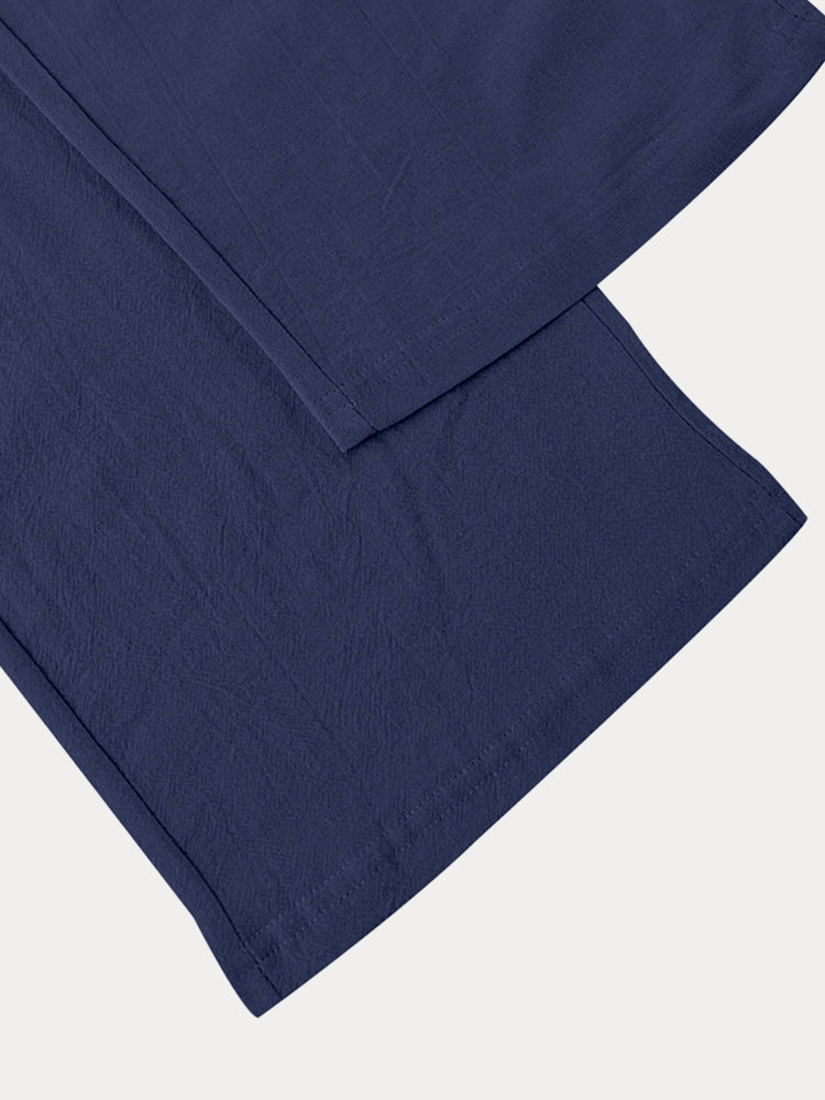 Pantalón casual 100% de algodón Drawstring Waist