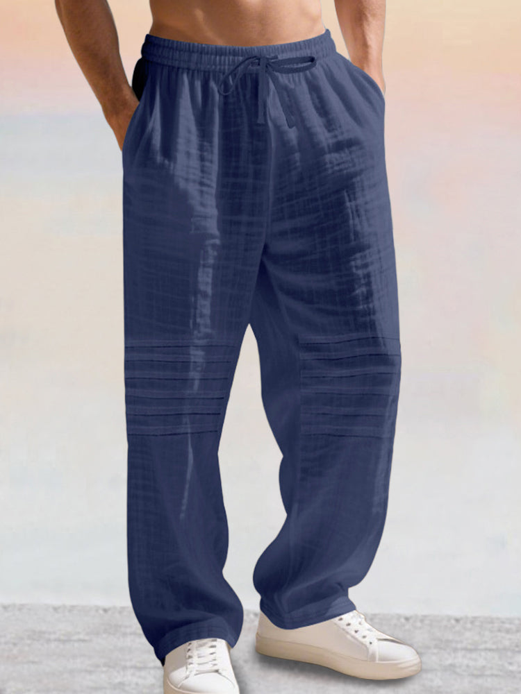 Pantalón casual 100% de algodón Drawstring Waist