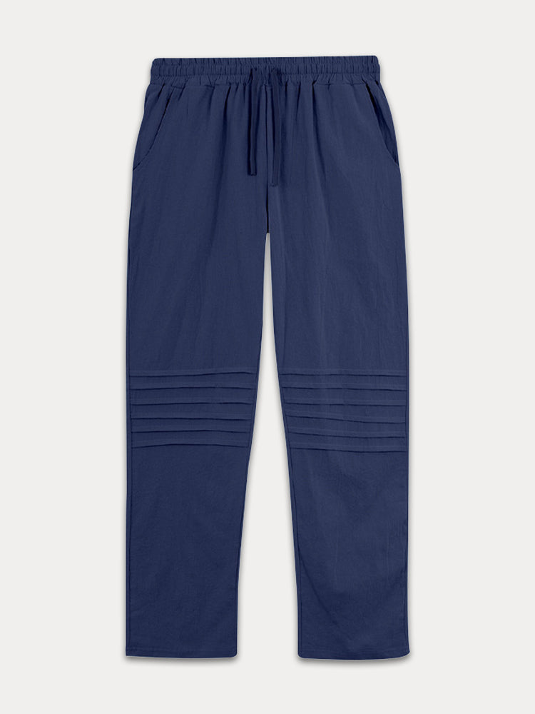 Pantalón casual 100% de algodón Drawstring Waist