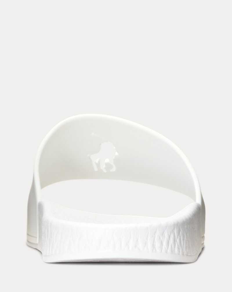 Sandalias Ralph Lauren Big Pony Mujer Blancos | IVZWRTS-80 - vista 3