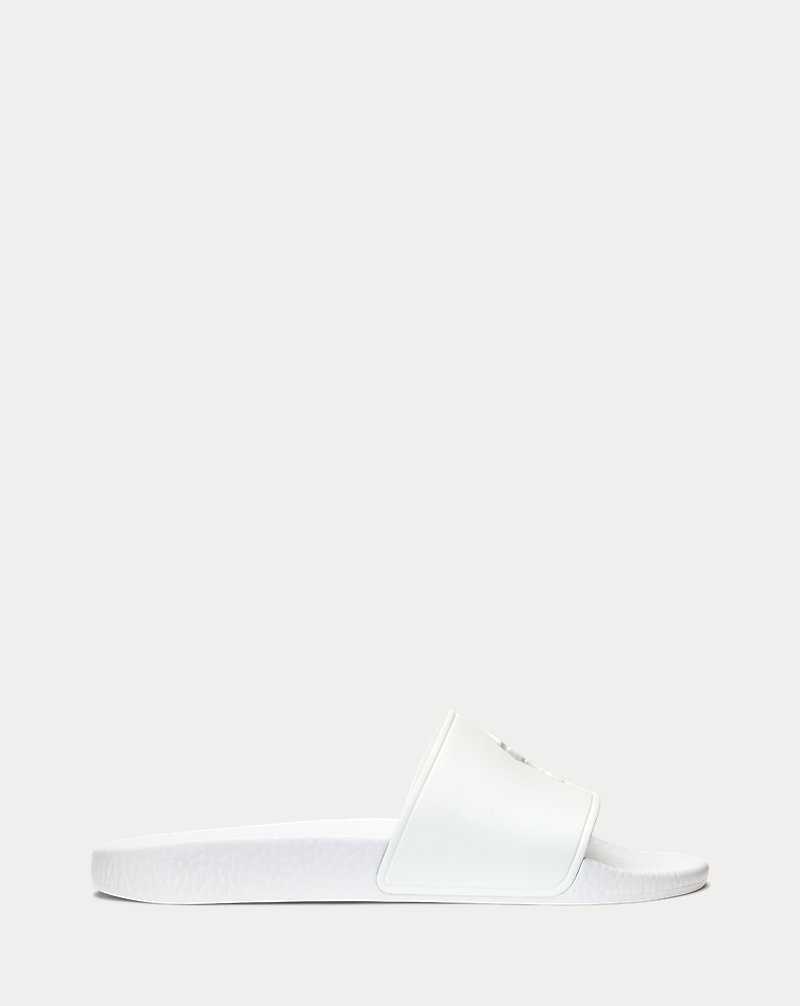 Sandalias Ralph Lauren Big Pony Mujer Blancos | IVZWRTS-80 - vista 1