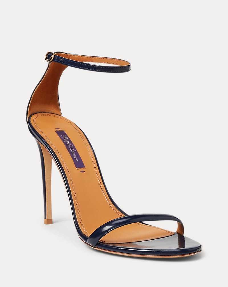 Sandalias Ralph Lauren Krystina Spazzolato Mujer Azul Marino | VXNCAIT-60 - vista 2