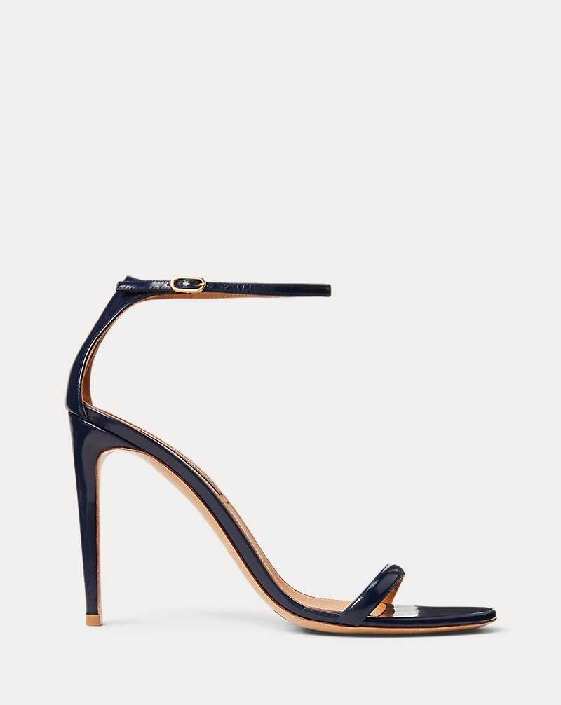 Sandalias Ralph Lauren Krystina Spazzolato Mujer Azul Marino | VXNCAIT-60 - vista 1