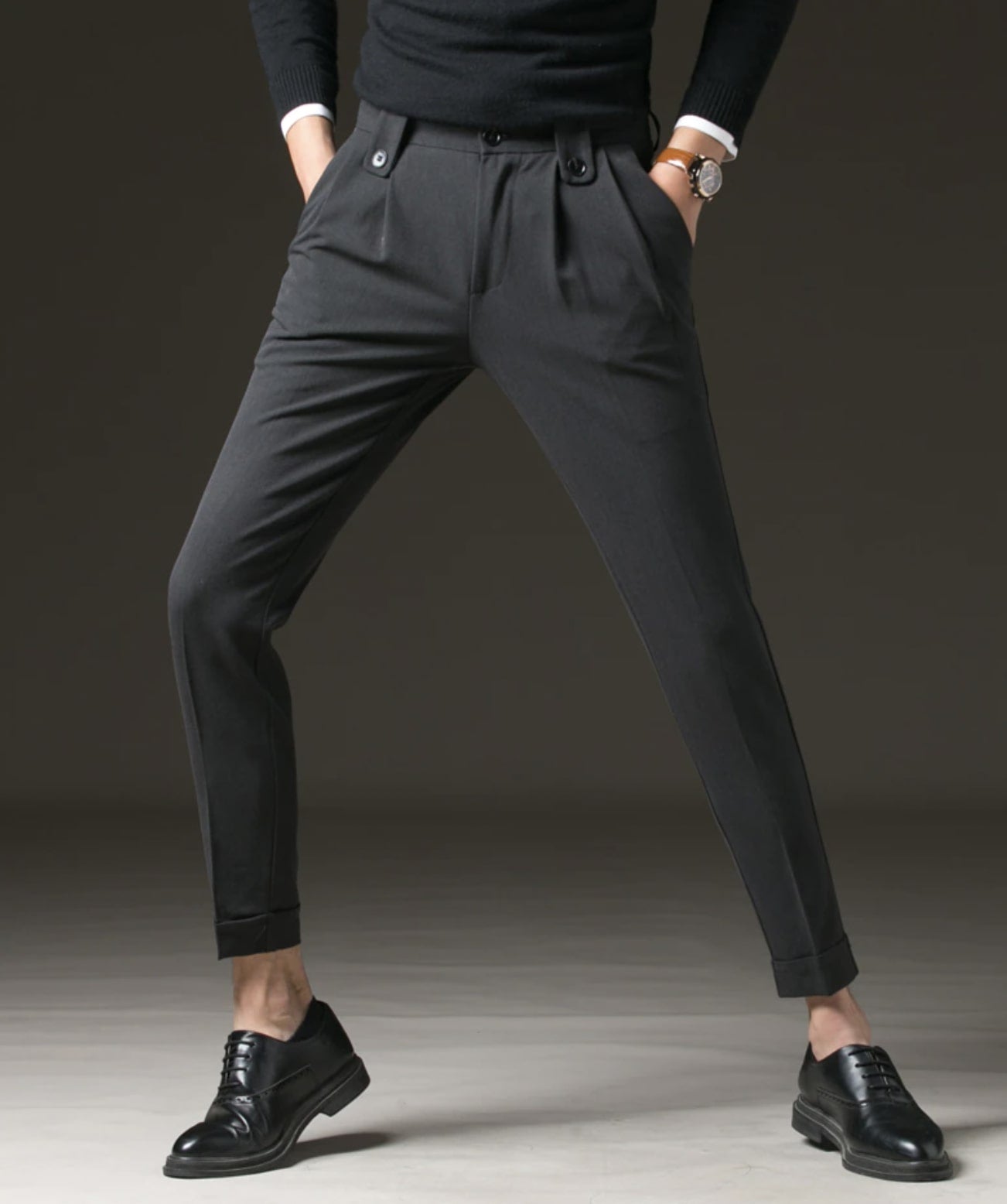 Pantalón Antonios casual Carrot-Fit