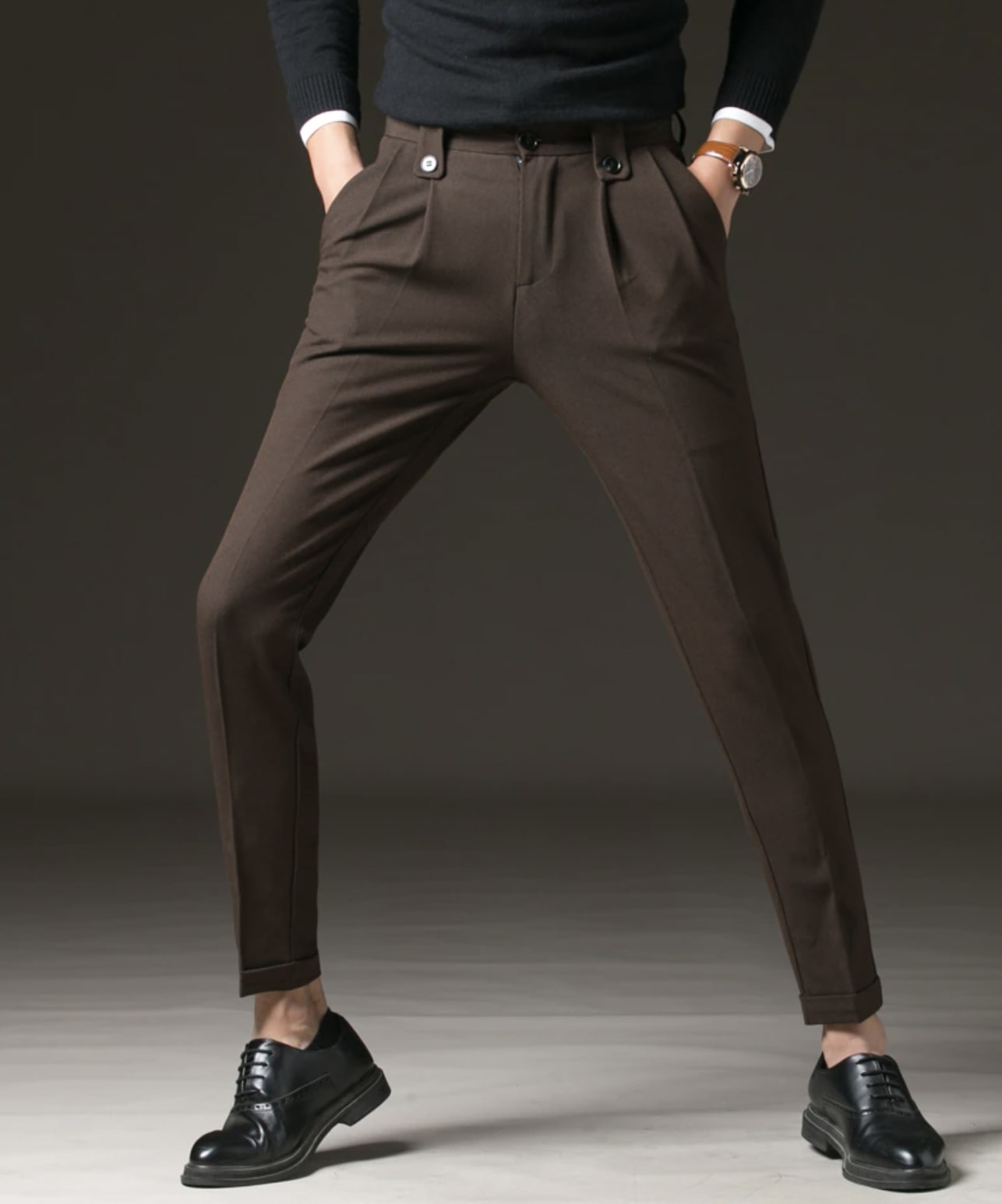Pantalón Antonios casual Carrot-Fit