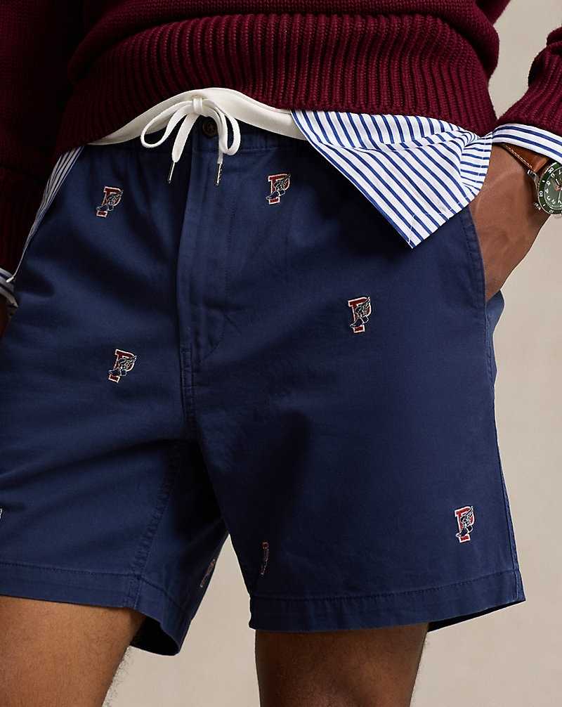 Short Ralph Lauren 15 cm Prepster P-Wing Hombre Azul Marino | UQTYNBH-08 - vista 5