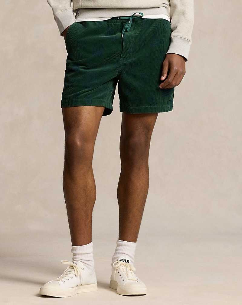 Short Ralph Lauren 15.2 cm Prepster Corduroy Hombre Preppy Forest X | VCTNDUO-73 - vista 3