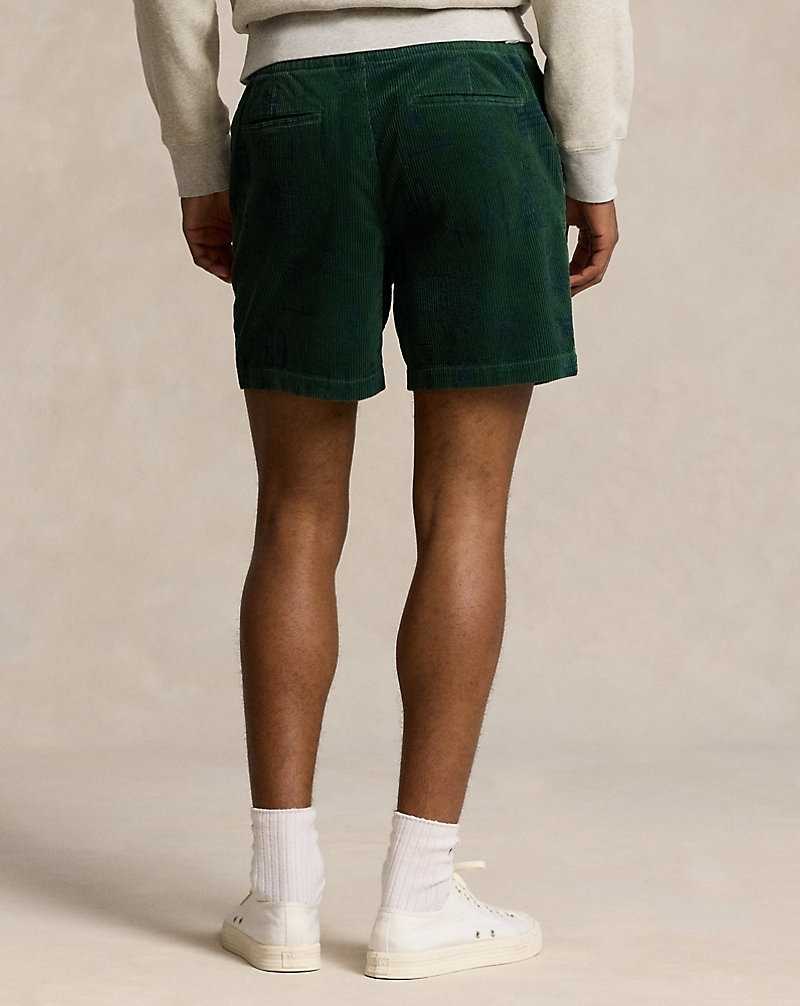 Short Ralph Lauren 15.2 cm Prepster Corduroy Hombre Preppy Forest X | VCTNDUO-73 - vista 4