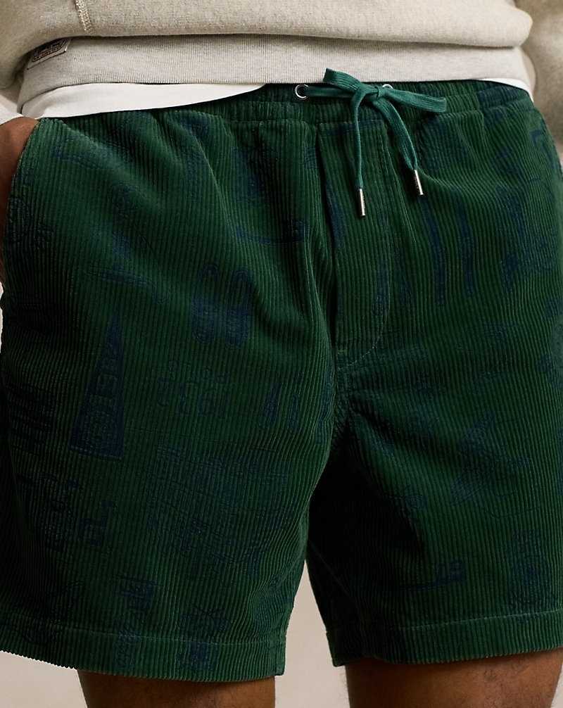 Short Ralph Lauren 15.2 cm Prepster Corduroy Hombre Preppy Forest X | VCTNDUO-73 - vista 5