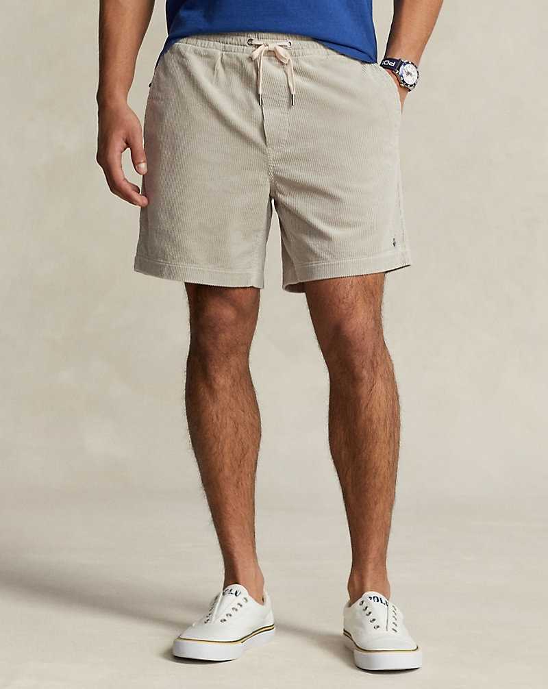 Short Ralph Lauren 15.2 cm Prepster Corduroy Hombre Kaki | YEOQKLH-42 - vista 3