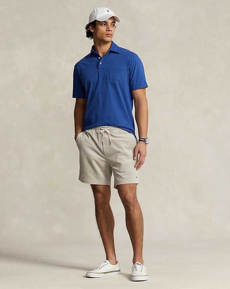Short Ralph Lauren 15.2 cm Prepster Corduroy Hombre Kaki | YEOQKLH-42 - vista 1