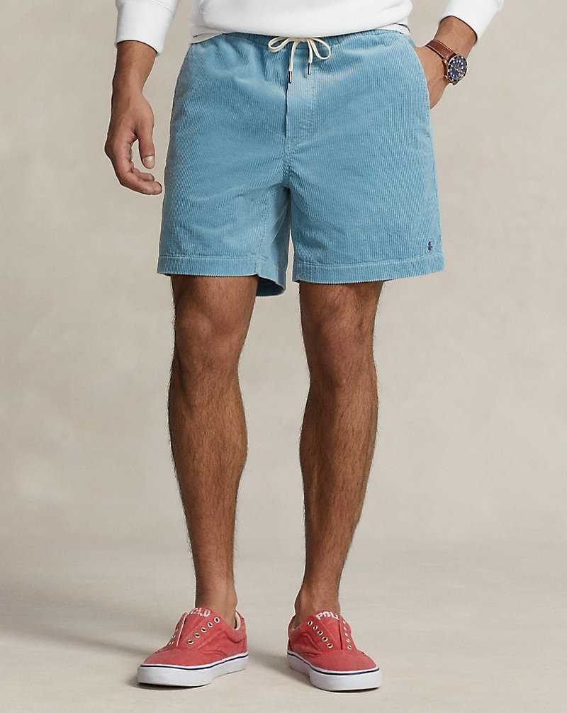 Short Ralph Lauren 15.2 cm Prepster Corduroy Hombre Azules | TGZBHDN-65 - vista 3
