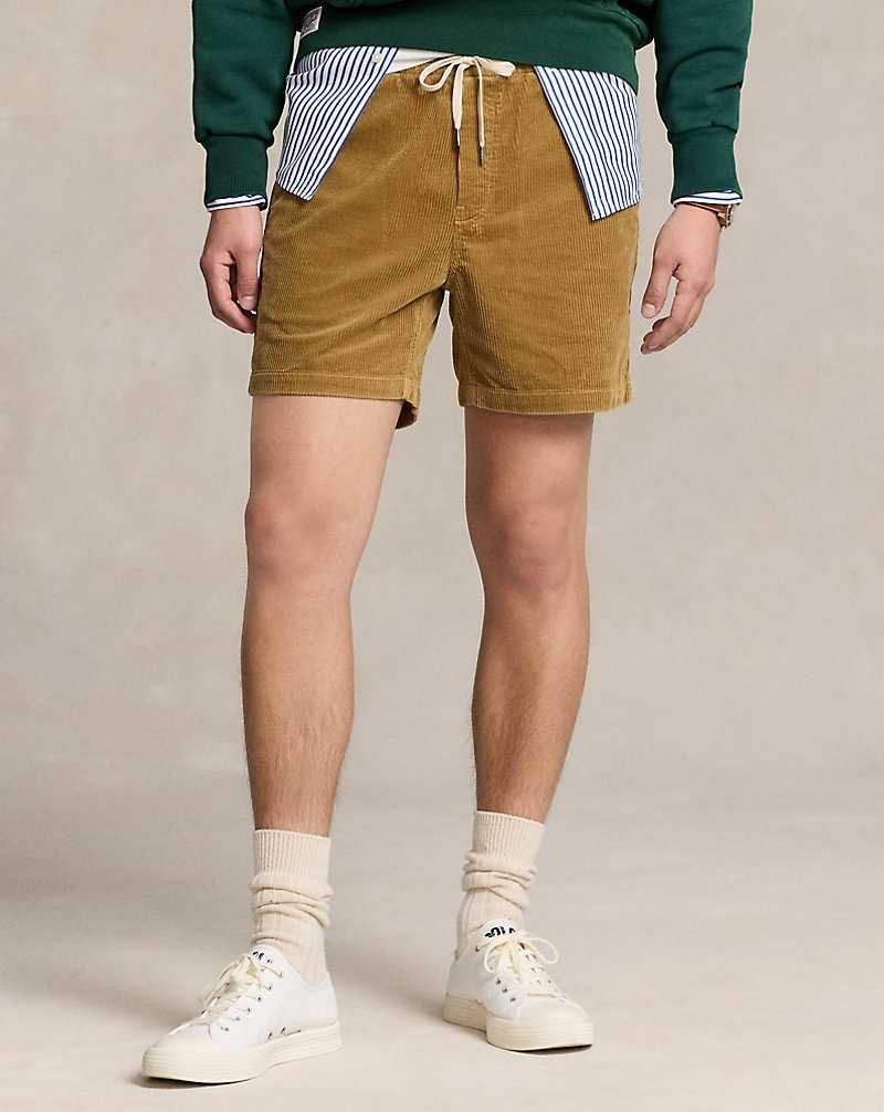 Short Ralph Lauren 15.2 cm Prepster Corduroy Hombre Despatch Tan | FODUZTQ-62 - vista 3