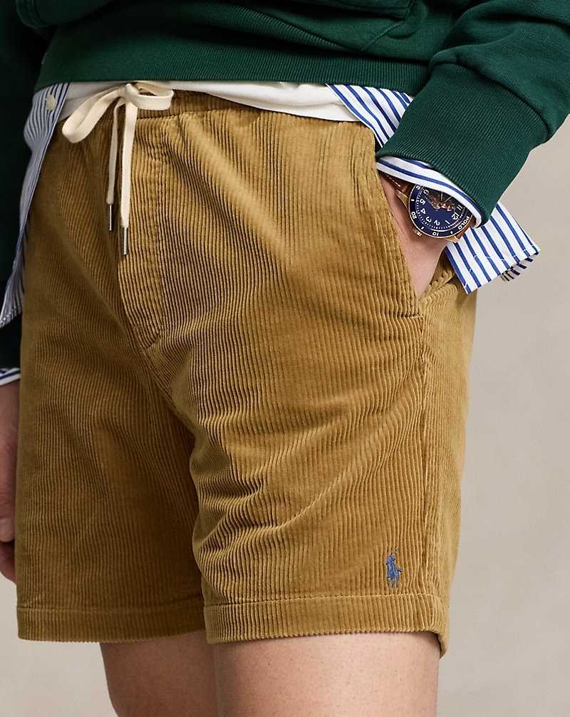 Short Ralph Lauren 15.2 cm Prepster Corduroy Hombre Despatch Tan | FODUZTQ-62 - vista 5