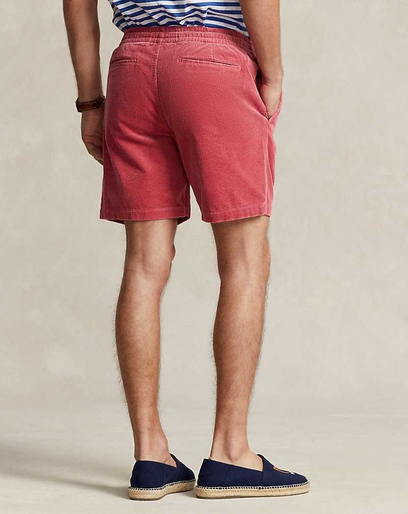 Short Ralph Lauren 15.2 cm Prepster Corduroy Hombre Adirondack Berry | GPTKCJU-39 - vista 4