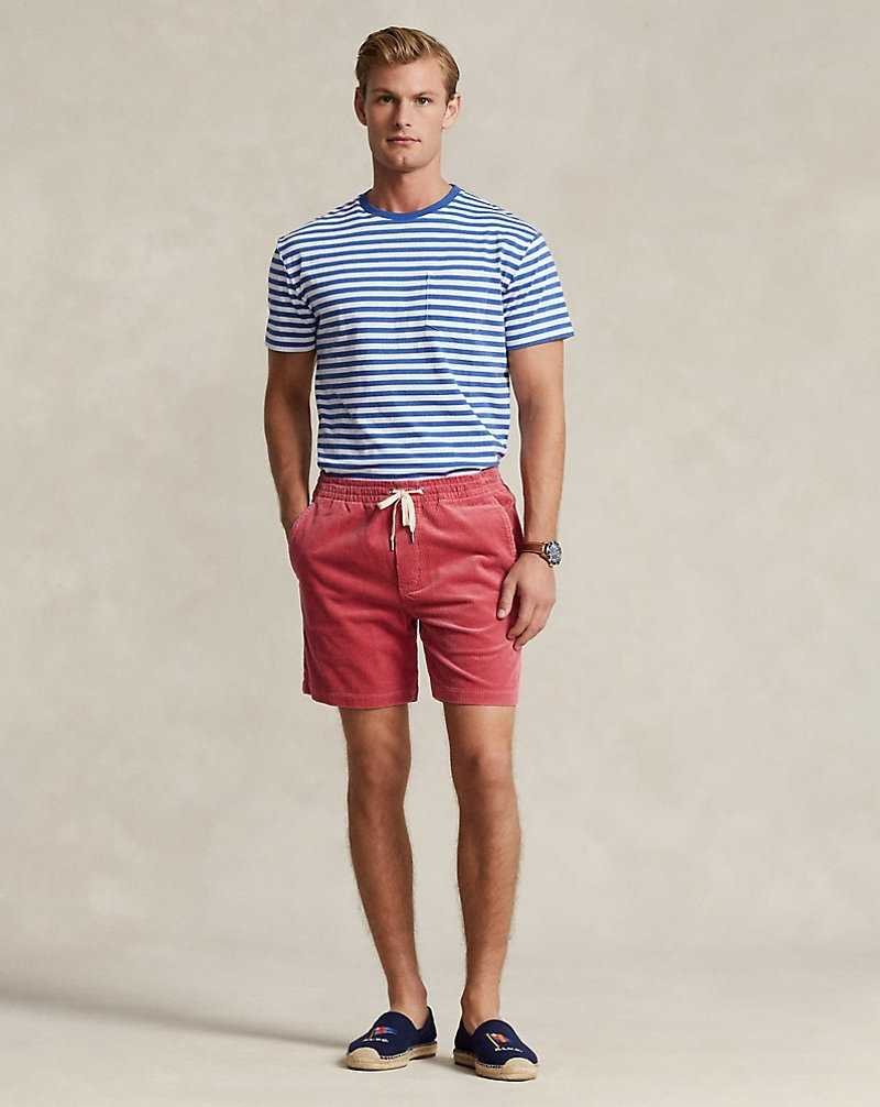 Short Ralph Lauren 15.2 cm Prepster Corduroy Hombre Adirondack Berry | GPTKCJU-39 - vista 1